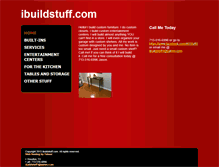 Tablet Screenshot of ibuildstuff.com